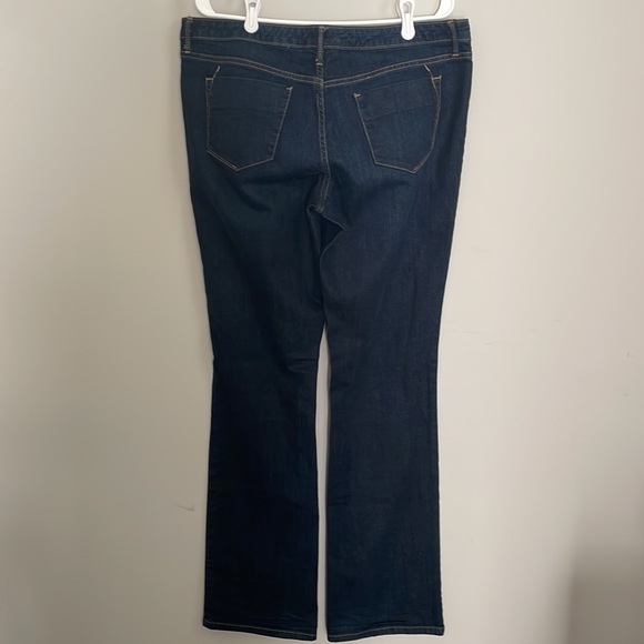Mossimo Modern Bootcut Premium Denim Dark Wash Jeans- size 14 Long - Picture 4 of 8